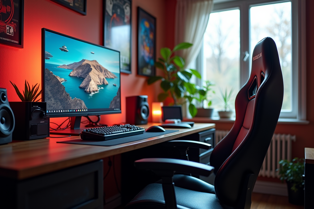 écran gaming